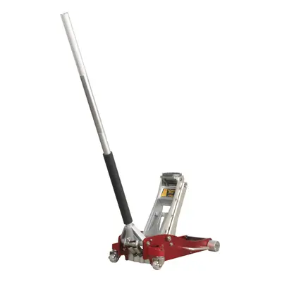 Sealey Premier Low Profile Aluminium Trolley Jack with Rocket Lift 2.5 Tonne RJA2500