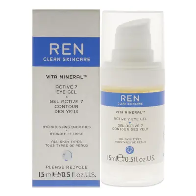 REN Vita Mineral Active Eye Gel For Unisex 0.5 oz Eye Gel