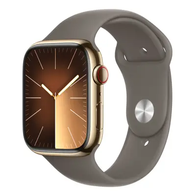 APPLE WATCH SERIES MRMR3QL/A 45MM GOLD STAINLESS CLAY SPORT BAND