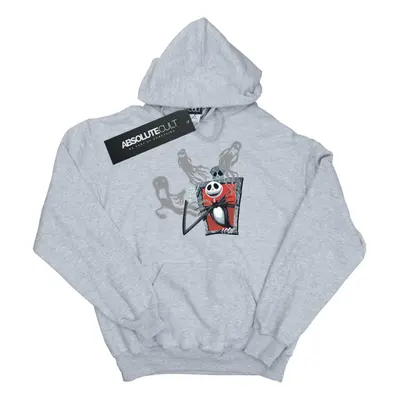 (7-8 Years, Sports Grey) Disney Boys Nightmare Before Christmas Ghosts Of Jack Hoodie