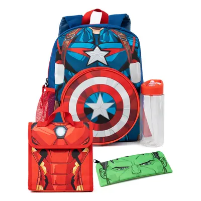 Marvel Piece Backpack Set (Boys Blue)