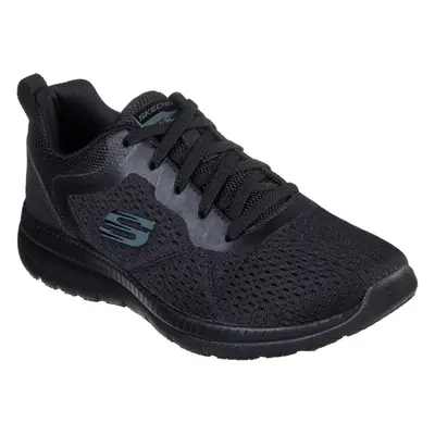 (Black, (Adults')) Skechers Bountiful Quick Path Textile Women's Black Trainers