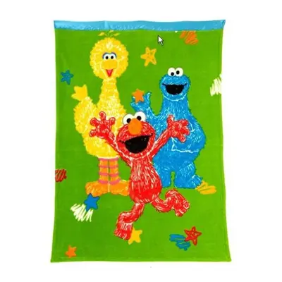 Sesame Street Toddler Blanket - Elmo & Friends