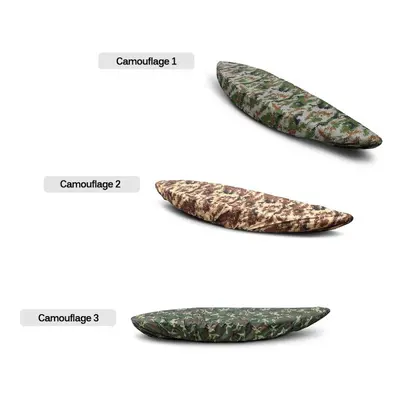 (Camouflage 6.5m) Professional Universal Kayak Cover Canoe Boat Waterproof Uv Resistant Dust Sto