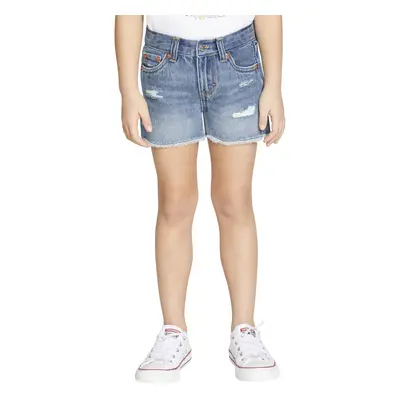 Levi's Girls' Girlfriend Fit Denim Shorty Shorts Indigo Avenue 3T