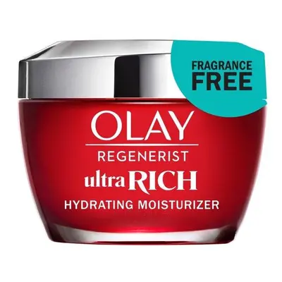 Olay Regenerist Ultra Rich Face Moisturizer, Fragrance-Free, 1.7 oz