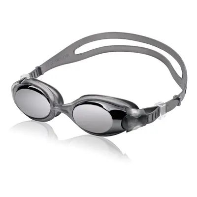 Speedo Unisex-Adult Swim Goggles Hydrosity , Mirrored Charcoal