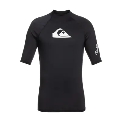 Quiksilver All Time Short Sleeved Rash Vest - Black