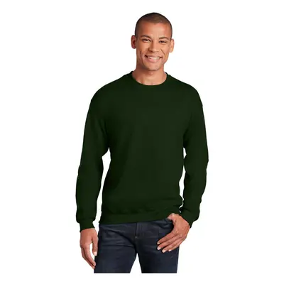 Gildan Adult DryBlend Adult oz Fleece Crew FOREST GREEN