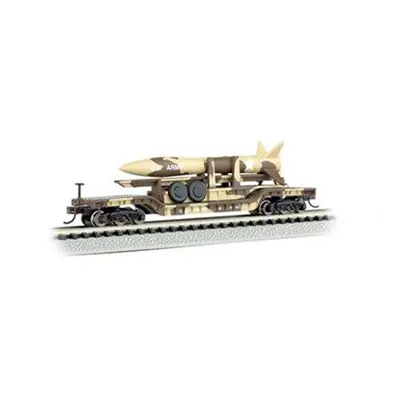 Bachmann BAC71397 N Scale Flat Car with Missle