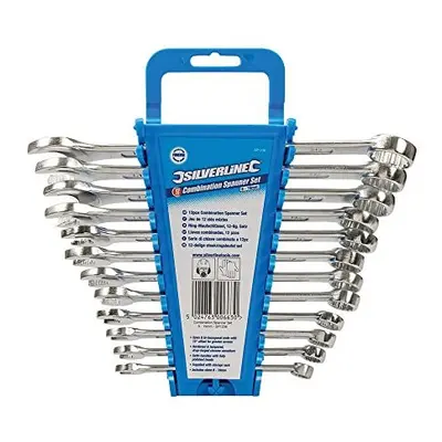 Silverline Combination Metric Spanner Set Pieces 8-19mm (SP1236)