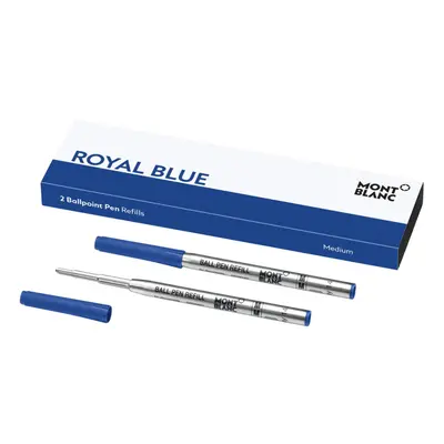 Montblanc Ballpoint Pen Refills (M) Royal Blue - Refill Cartrid