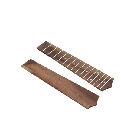 Ukulele Fretboard 21" Fingerboard Frets Rosewood For Soprano Guitar Parts Accessories