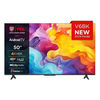 TCL 50V6BK inch 4K Ultra HD HDR TV