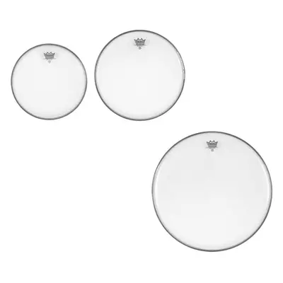 Remo PP-1380-BA Ambassador Clear Tom Drumhead Pack - 10"" 12"" & 16""