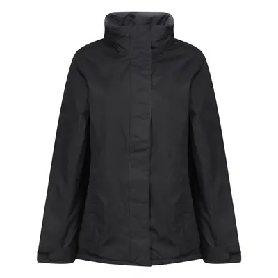 (18, Black) Regatta Womens/Ladies Beauford Insulated Waterproof Windproof Performance Jacket