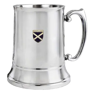 Scotland St Andrew's Cross Stainless Steel Tankard