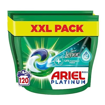 Ariel All-in-1 PODS Washing Liquid Laundry Detergent Tablets / Capsules, Washes (60 x 2) with Le