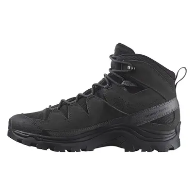 Salomon Men's QUEST ROVE GORE-TEX Leather Hiking Boots for Men Black