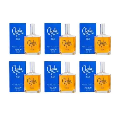 Charlie Blue Edt 100ml Spray (Pack of 6)