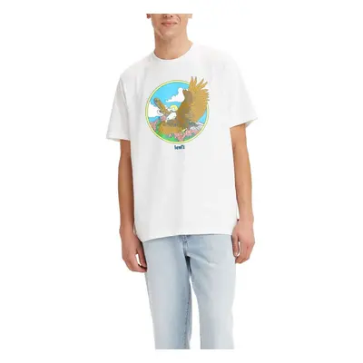 Levi's Men's Graphic Tees (New) Eagle White X-Small