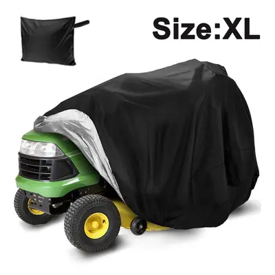 Lawn Mower Cover - Tractor Cover Fits Decks Up To 54" Storage Cover Heavy Duty 210D Polyester Ox