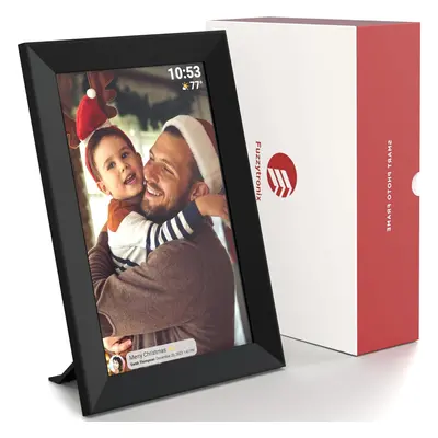 (Black - 10.1", 10.1 Inches) Digital Photo Frame WiFi - Wireless Photo Frame with 32GB Storage a