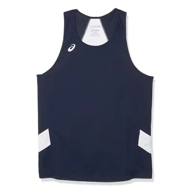 ASICS Team Sweep Singlet Navy/White 3X-Large