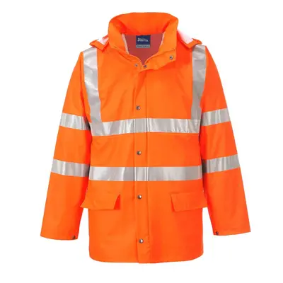 (XS, Orange) Portwest Mens Sealtex Ultra Waterproof Jacket