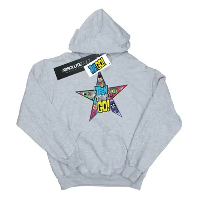 (7-8 Years, Sports Grey) DC Comics Girls Teen Titans Go Star Logo Hoodie