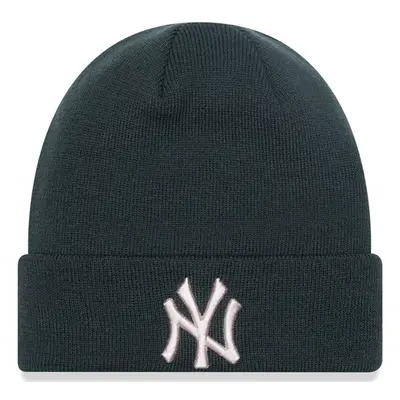 New Era Mens New York Yankees League Essentials Winter Beanie Hat - Dark Green