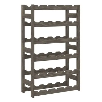 (grey, bottle) vidaXL Wine Rack Wine Shelf Bottle Holder Wine Drinking Rack Solid Wood Pine