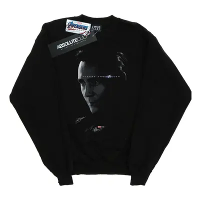 (XXL, Black) Marvel Mens Avengers Endgame Avenge The Fallen Loki Sweatshirt