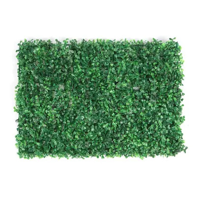 (G) 40x60cm Artificial Hedge Mat Foliage Plant Wall Fence Grass Greenery Panel Decorations