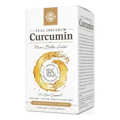 Solgar Full Spectrum Curcumin 185x 30Softgels