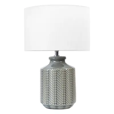 Table Lamp ESPERANCE Ceramic Grey