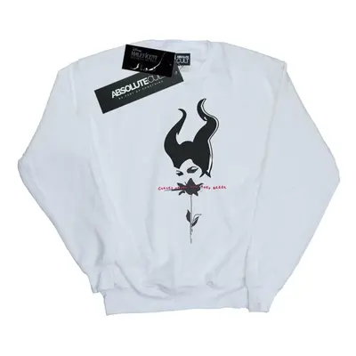 (XXL, White) Disney Womens/Ladies Maleficent Mistress Of Evil Curses Don't Break Sweatshirt