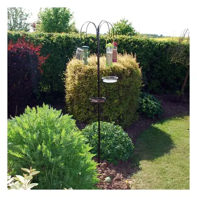 Traditional Arm Bird Feeding Station for Seeds Fat Ball Suet Peanuts