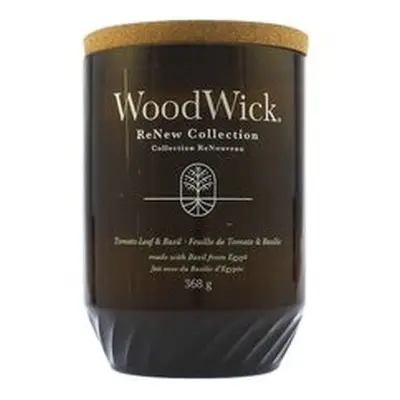 WoodWick - ReNew Tomato Leaf & Basil ( list rajÄete a bazalka ) - VonnÃ¡ svÃ­Äka 368.0g