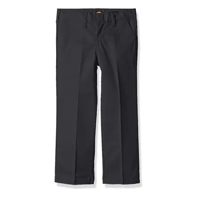 Dickies Boy's Little Flex Waist Flat Front Pants Charcoal