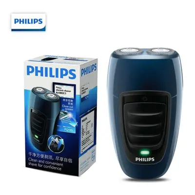 (blue) Philips PQ190 Electric Shaver Electric shaver PQ190 Portable shaver Double head rechargea