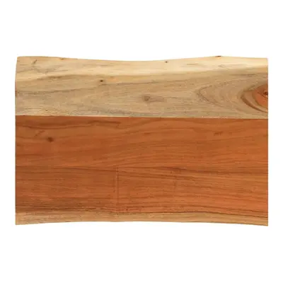 vidaXL Table Top Replacement Table Top RectangularÂ Solid Wood Acacia Live Edge