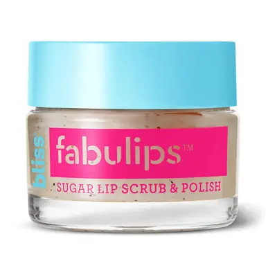 bliss Fabulips Sugar Lip Scrub | Pout-Polishing Scrub | Spa-Quality Formula | 0.5 oz