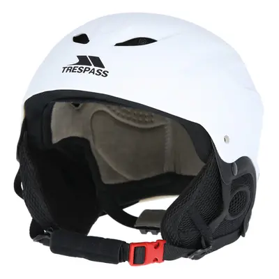 (L, White) Trespass Skyhigh Adults Ski Helmet