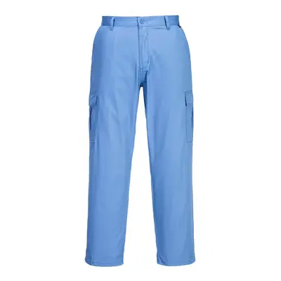 (28R, Hamilton Blue) Portwest Unisex Adult Anti-Static Work Trousers