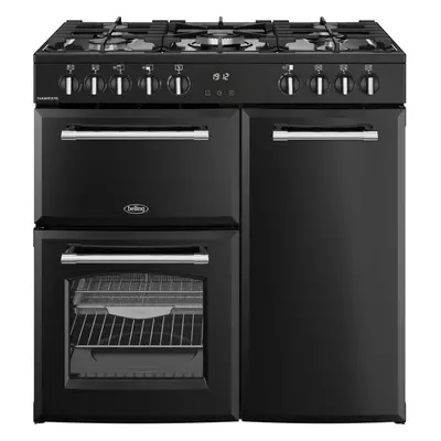 Belling cooker Range cooker Electric Gas Black A