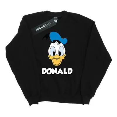 (3XL, Black) Disney Mens Donald Duck Face Sweatshirt