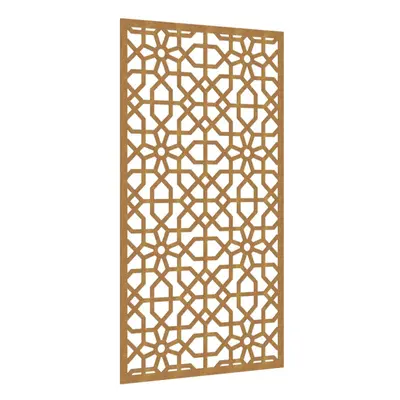 vidaXL Garden Wall Decoration Wall Art Wall Decor Corten Steel Moorish Design