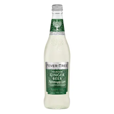 FEVER-TREE Refreshingly Light Ginger Beer 500ml (Pack of 8)