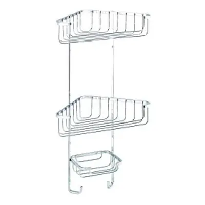 Croydex Corner Basket Three Tier x x 165mm [QM362841]